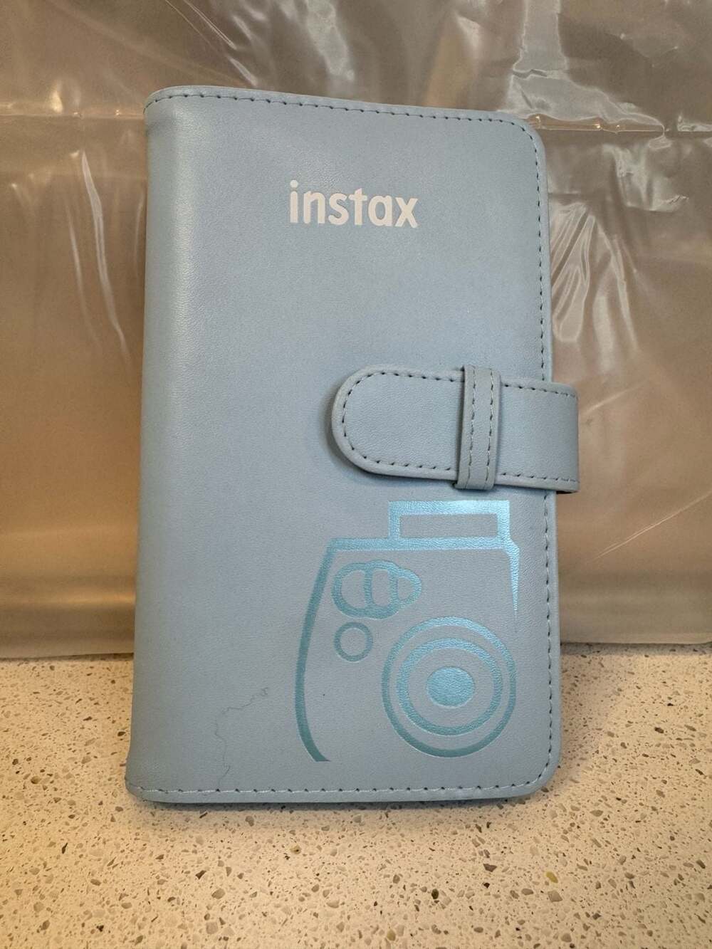 Fujifilm Instax Mini Wallet Photo Album in Ice Blue